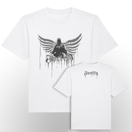 Flaming knight | Oversize tee